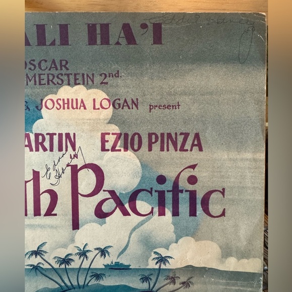 VINTAGE “Bali Ha’i” Sheet Music | Piano & Voice | South Pacific - Picture 2 of 8